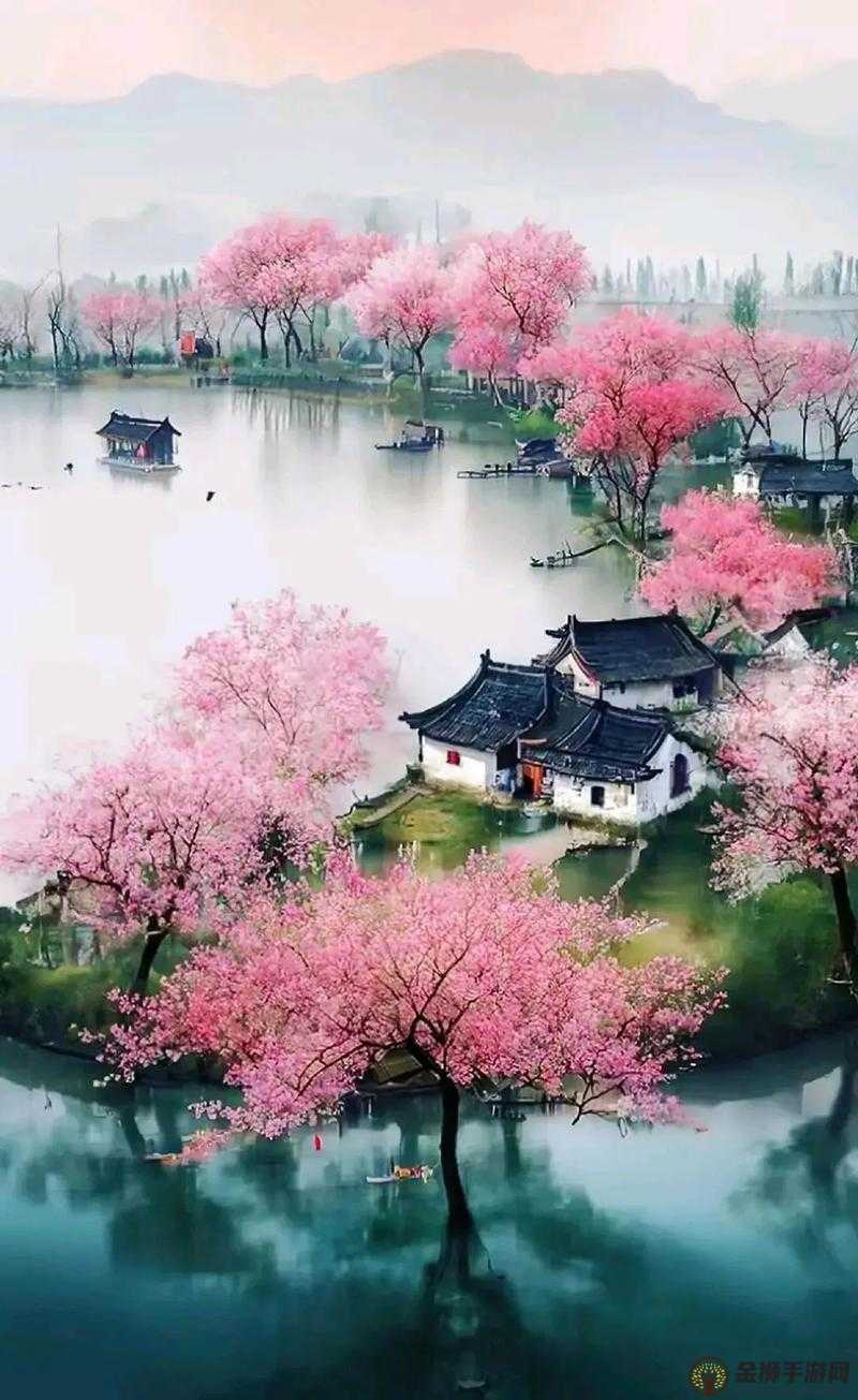 桃花源口水潺潺，那如诗如画的景致